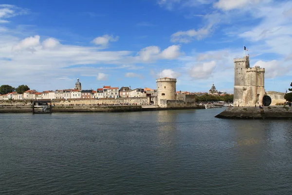 Gamla hamnen i La Rochelle i Frankrike — Stockfoto