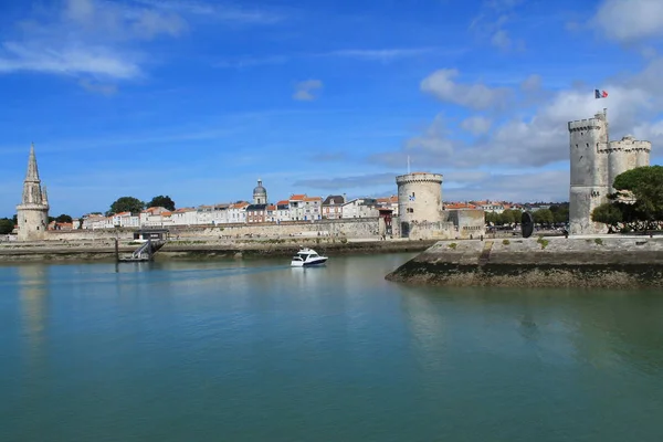Porto velho de La Rochelle na França — Fotografia de Stock
