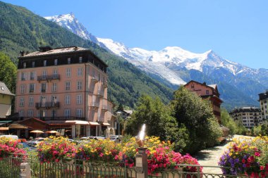 Chamonix mont Blanc in France