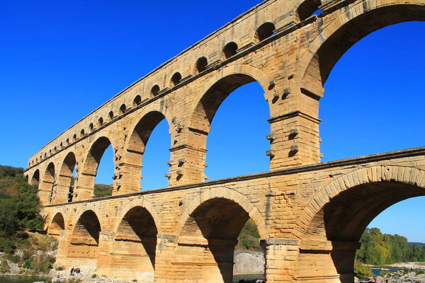 The Pont du Gard in France