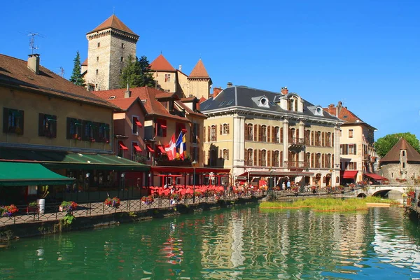 Annecy, the Venice of the Alps in France — Stock Photo, Image