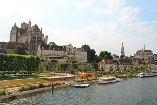 Auxerre, Town of Art and History — Stock Photo, Image