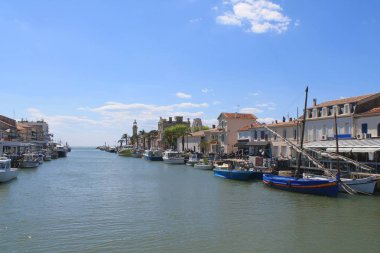  Grau du Roi, occitanie bölge Fransa'nın kıyısında bir tatil