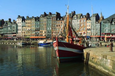 Honfleur, Fransızca Norman şehrin eski liman 