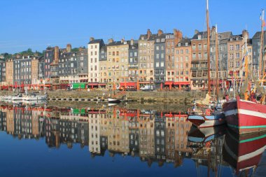 Honfleur, Fransızca Norman şehrin eski liman 