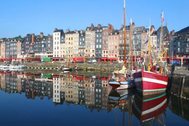 Honfleur, Fransızca Norman şehrin eski liman 
