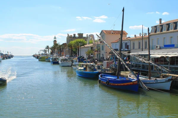 Grau Roi Resort Costa Región Occitanie Francia — Foto de Stock