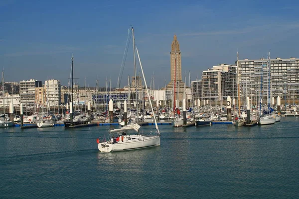 Havre Stedelijke Franse Gemeente Stad Het Departement Seine Maritime Regio — Stockfoto