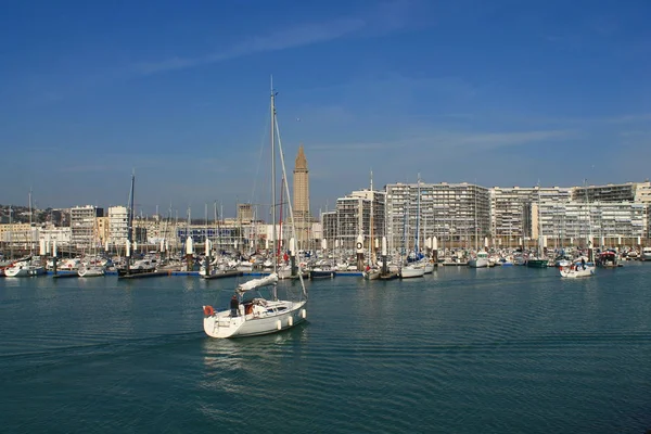 Havre Commune Française Urbaine Située Dans Département Seine Maritime Région — Photo