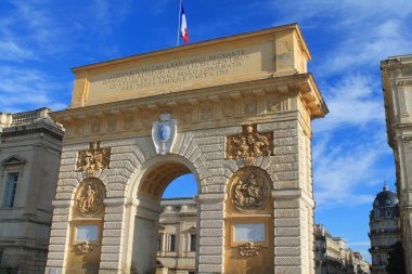 Montpellier, Fransa'nın zafer takı