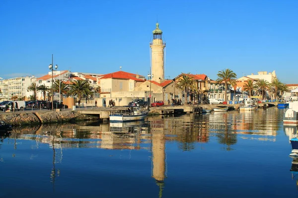 Occitanie 地区海岸度假胜地 Grau 杜投资回报率 — 图库照片