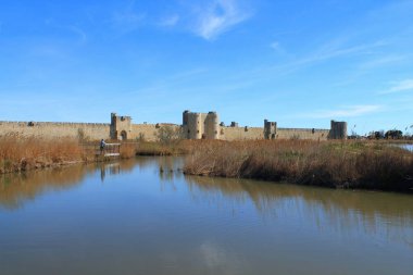 Aigues Mortes Camargue, Fransa 'da