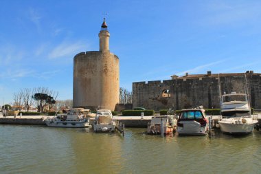 Aigues Mortes in Camargue, France clipart