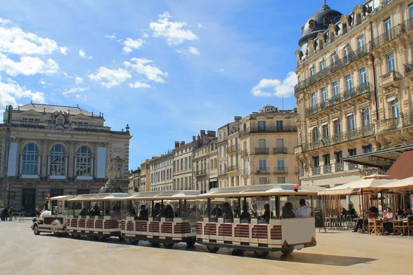 Komedie Plein Montpellier Frankrijk — Stockfoto