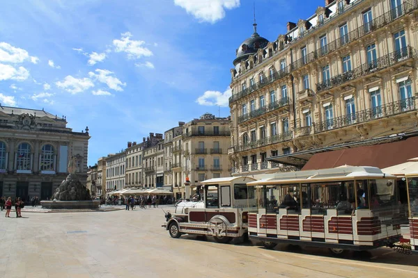 Komedie Plein Montpellier Frankrijk — Stockfoto