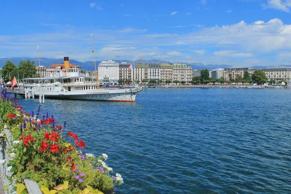 Ginevra Lago Svizzera — Foto Stock