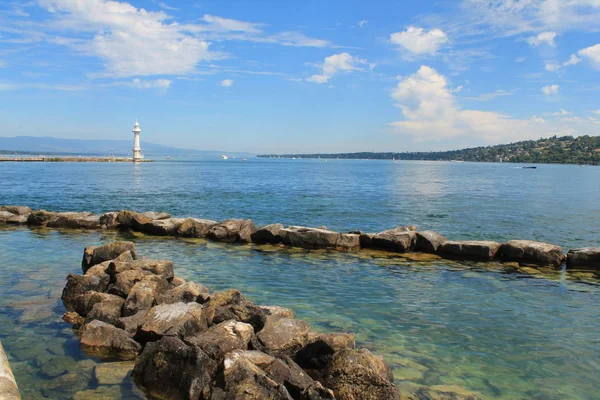 Geneva Lake Switzerland — Stock Photo, Image