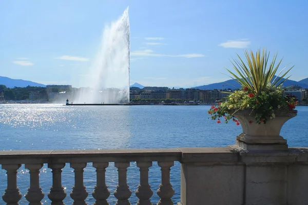 Ginebra Lago Suiza — Foto de Stock