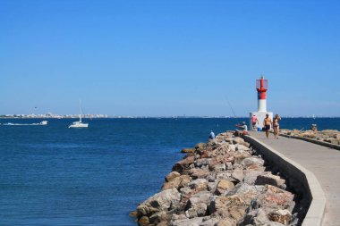 Carnon Plage, Montpellier güneyinde bir sahil beldesi 