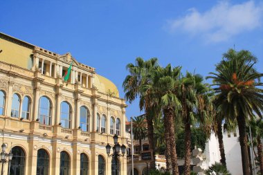 Algiers, Cezayir başkenti şehir içinde mimari tarzı