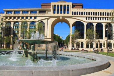 Antigone, Montpellier, Fransa 'daki Thessalie Çeşmesi