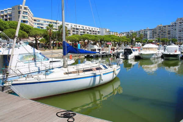 Carnon Plage Seaside Resort South Montpellier — Stock Photo, Image