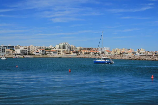 Carnon Plage Uma Estância Balnear Sul Montpellier — Fotografia de Stock