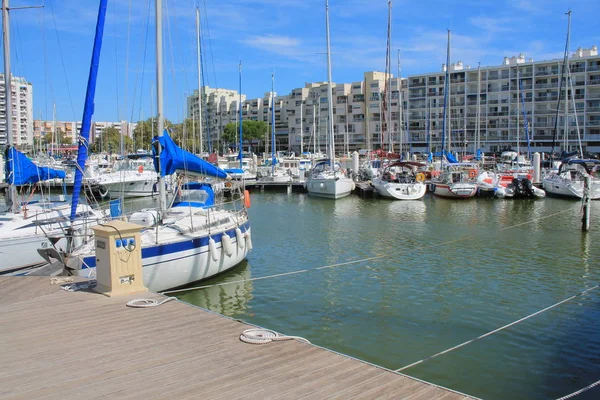Carnon Plage Seaside Resort South Montpellier — Stock Photo, Image
