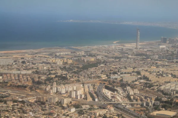 Algiers Cezayir Sermaye Şehir Havadan Görünümü — Stok fotoğraf