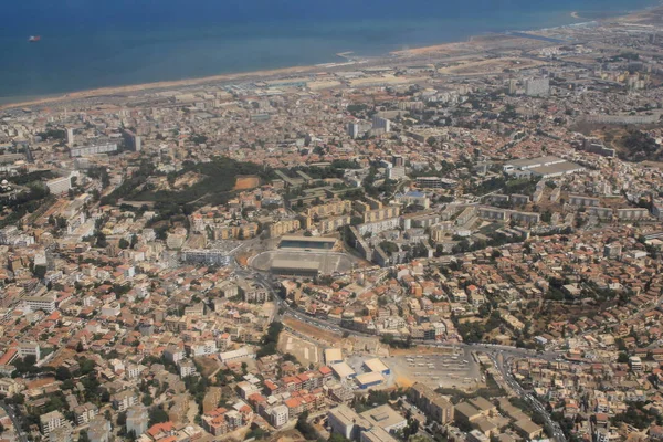 Flygfoto Över Alger Kapital Staden Algeriet — Stockfoto