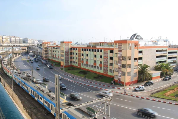 Stad Van Algiers Hoofdstad Stad Van Algerije — Stockfoto