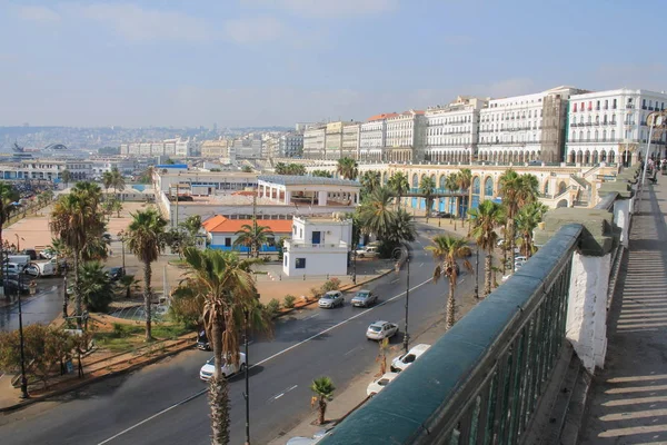 Stadt Von Algier Hauptstadt Von Algerien — Stockfoto