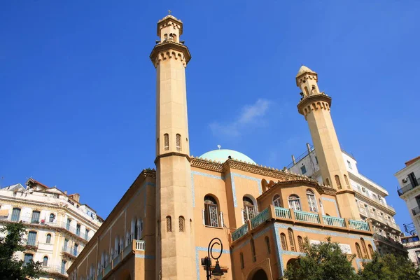 Αρχιτεκτονικό Ύφος Στο Αλγέρι Πρωτεύουσα Πόλη Της Αλγερίας — Φωτογραφία Αρχείου