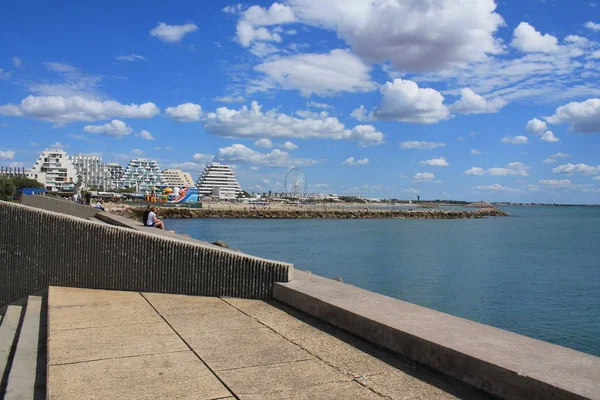 Ciudad Turística Grande Motte Herault Francia —  Fotos de Stock