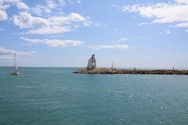 Località Balneare Della Grande Motte Nel Dipartimento Herault Francia — Foto Stock