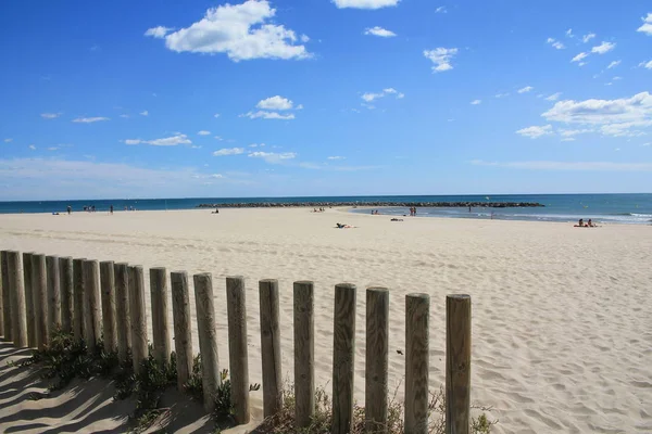 Beautiful Sandy Beach Camargue Region South France — Stock Photo, Image
