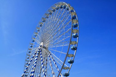 Ferris Wheel of La Grande Motte, Herault, France clipart