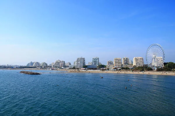 Balneario Grande Motte Departamento Herault Francia — Foto de Stock