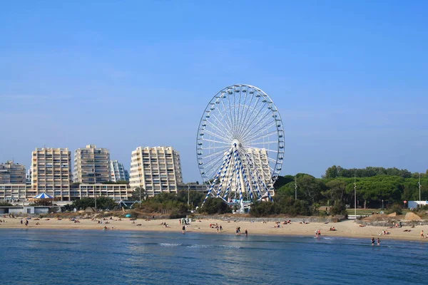 法国夏茱迪土岗的海滨度假胜地 — 图库照片