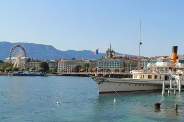 Cenevre ve göl, İsviçre