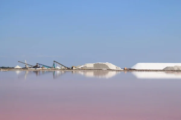 Amazing Aigues Mortes Salt Marsh Camargue France — Stock Photo, Image
