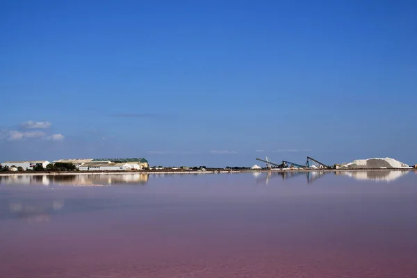 Amazing Aigues Mortes Salt Marsh Camargue Francia — Foto Stock