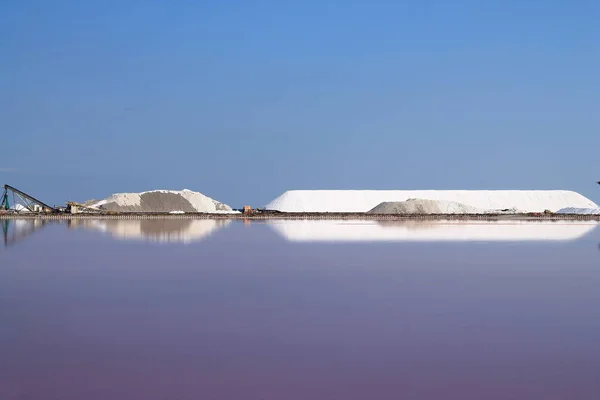 Amazing Aigues Mortes Salt Marsh Camargue Francia — Foto de Stock