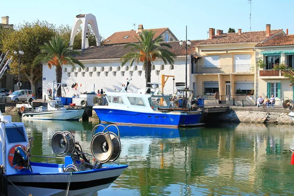 Grau Roi Balneario Costa Región Occitanie Francia — Foto de Stock