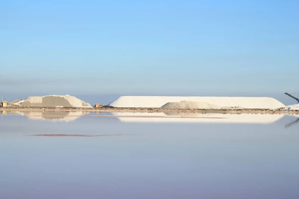 Aigues Mortes Salt Marsh Camargue França — Fotografia de Stock
