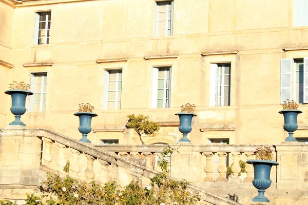 Замок Флаугерг Недалеко Монпелье Область Окситания Южная Франция — стоковое фото