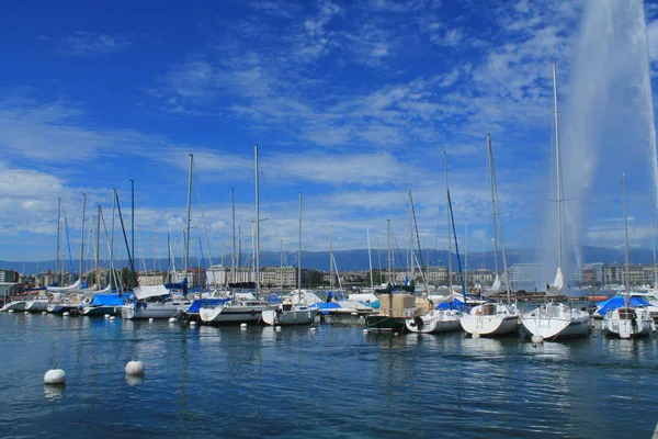 Ginebra Lago Suiza —  Fotos de Stock