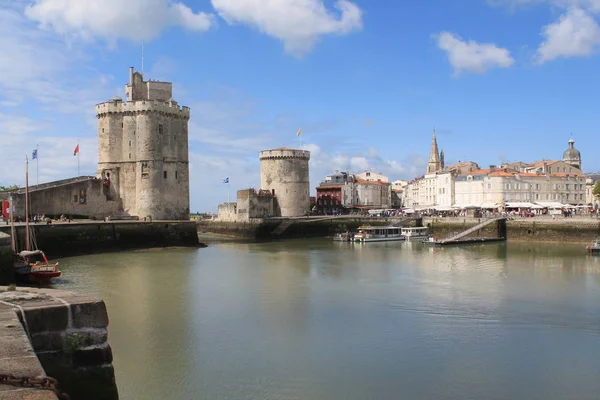法国的拉罗谢尔中世纪塔 — 图库照片