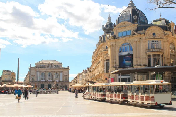 Place Comédie Montpellier Hérault France — Photo