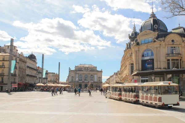 Place Comédie Montpellier Hérault France — Photo